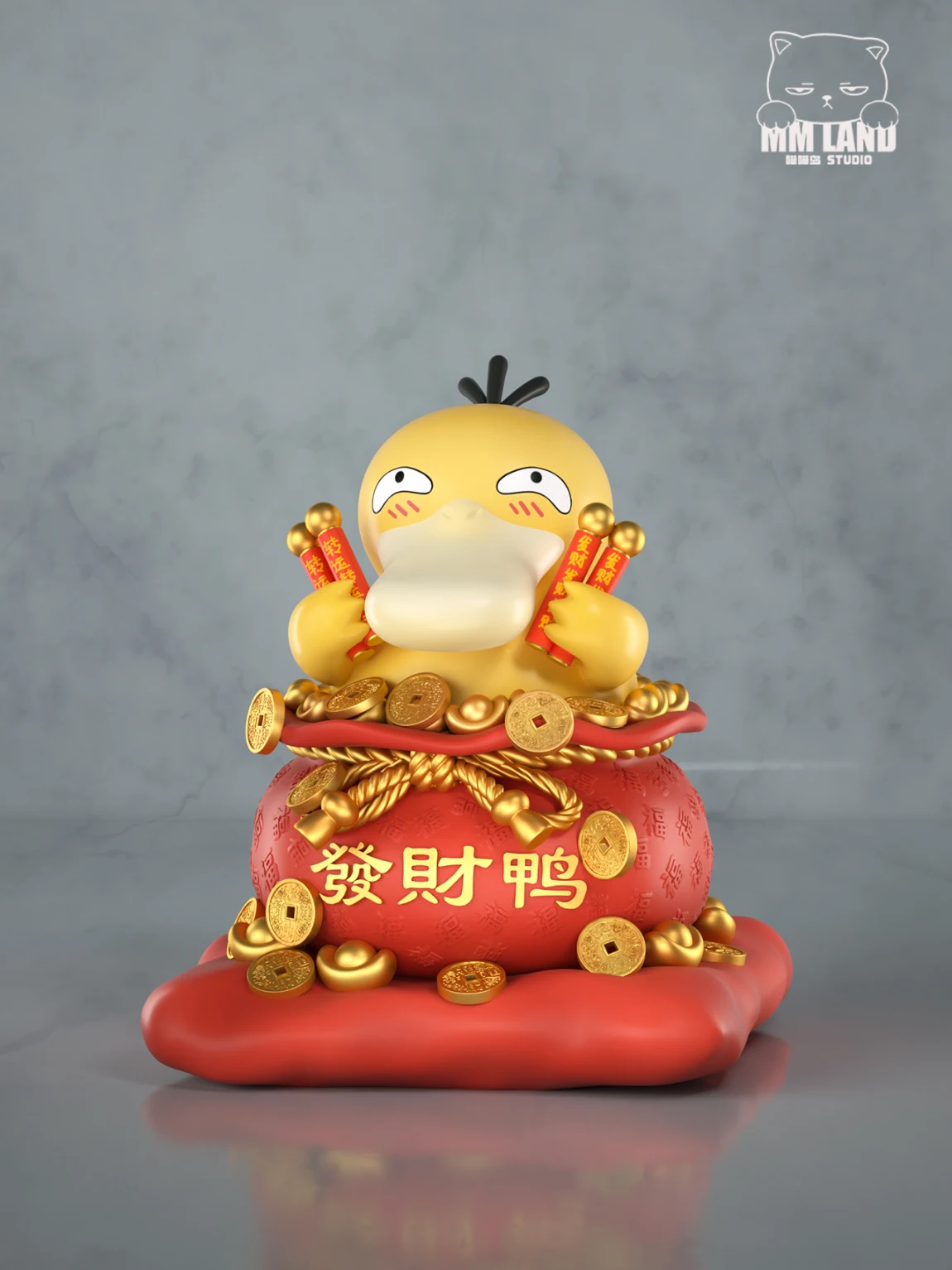 Pokemon Wealthy Psyduck MMLAND Studio
