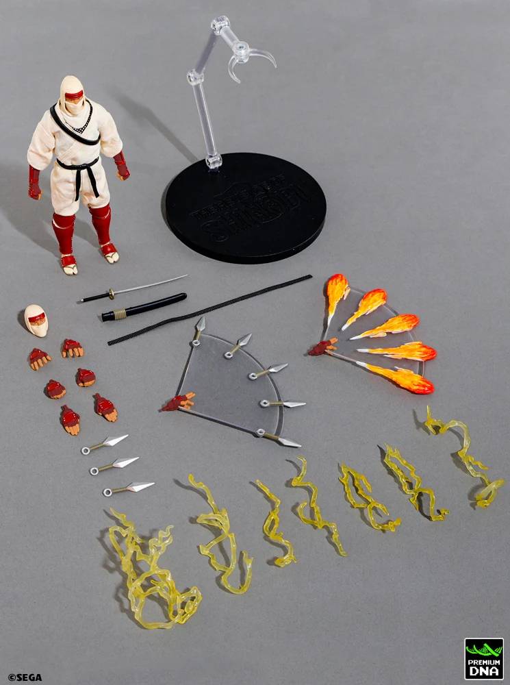 Premium DNA Toys The Revenge of Shinobi Joe Musashi Action Figure