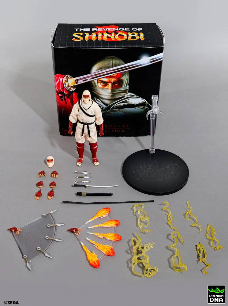 Premium DNA Toys The Revenge of Shinobi Joe Musashi Action Figure