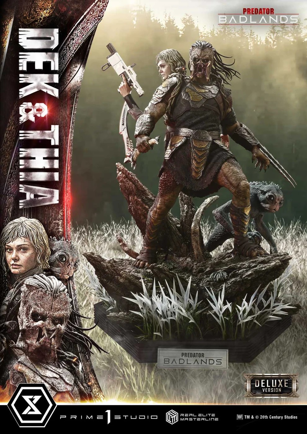 Prime 1 Studio Predator: Badlands Dek & Thia Statue