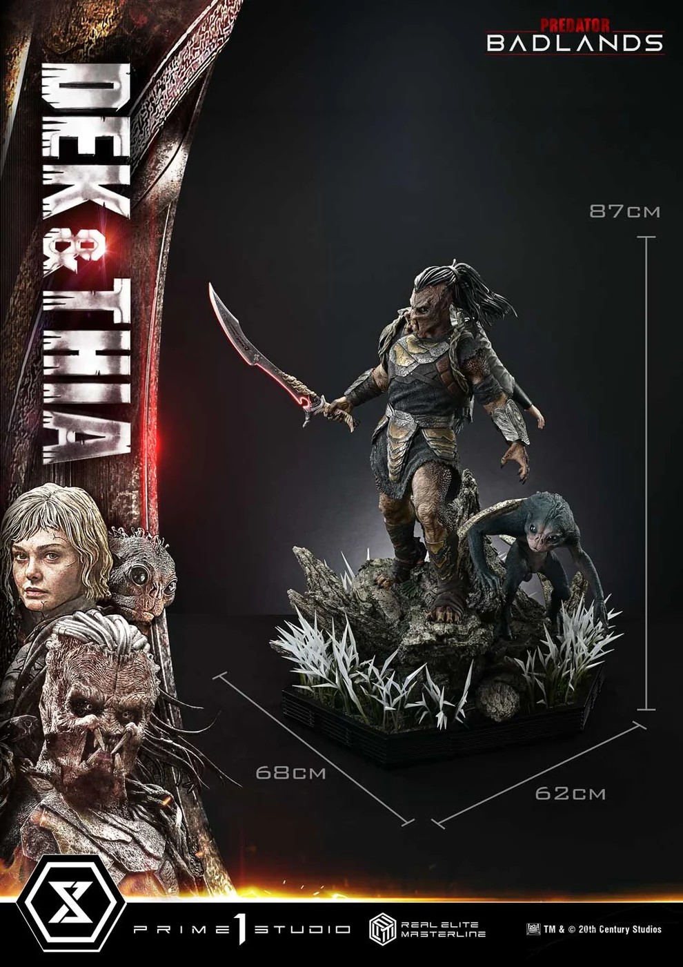 Prime 1 Studio Predator: Badlands Dek & Thia Statue