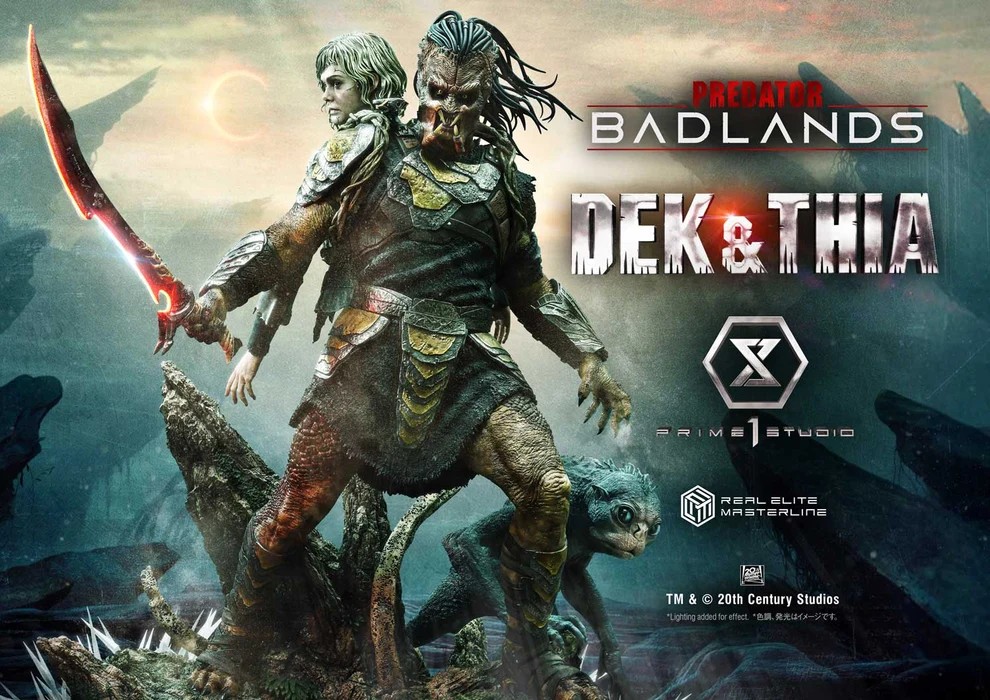 Prime 1 Studio Predator: Badlands Dek & Thia Statue