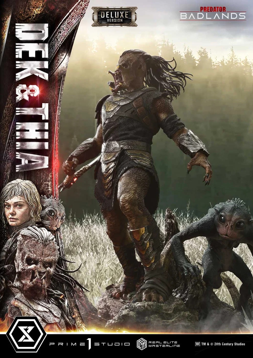 Prime 1 Studio Predator: Badlands Dek & Thia Statue