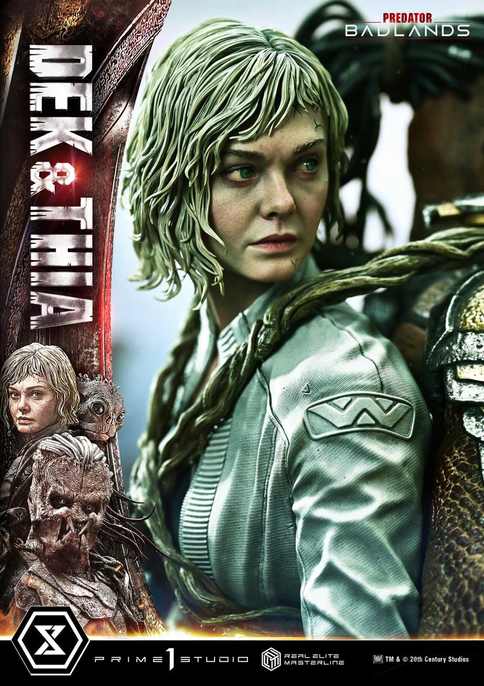 Prime 1 Studio Predator: Badlands Dek & Thia Statue