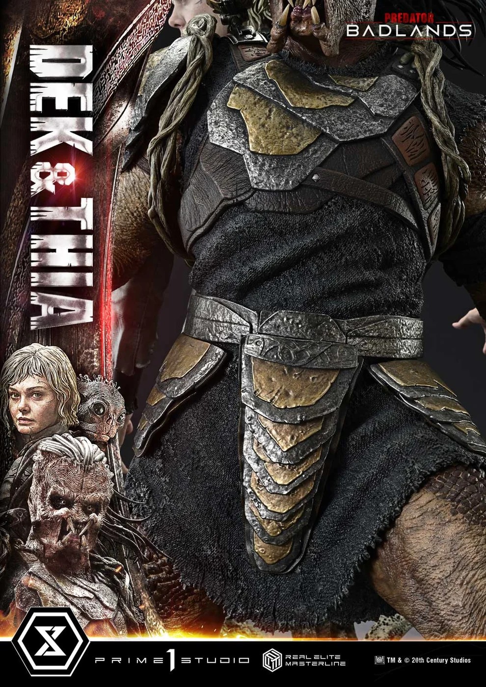 Prime 1 Studio Predator: Badlands Dek & Thia Statue