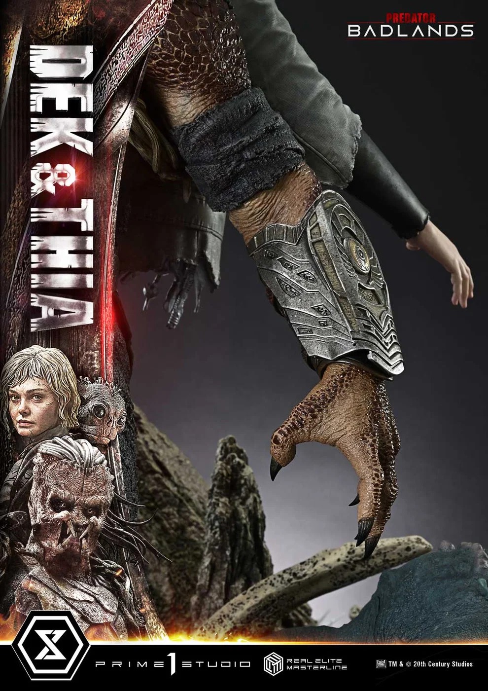 Prime 1 Studio Predator: Badlands Dek & Thia Statue