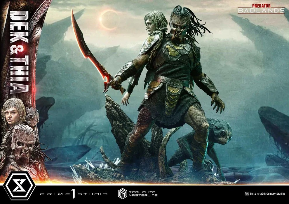 Prime 1 Studio Predator: Badlands Dek & Thia Statue