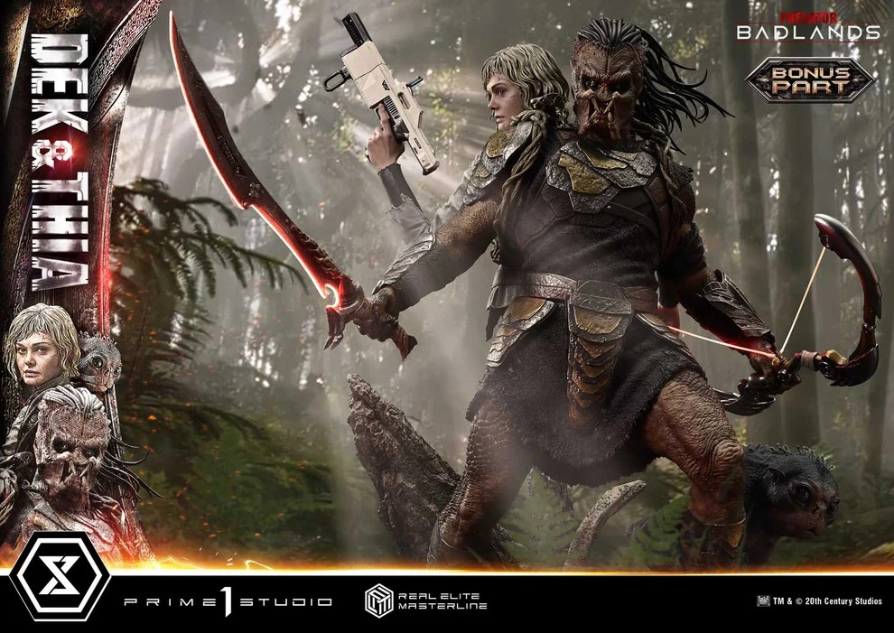 Prime 1 Studio Predator: Badlands Dek & Thia Statue