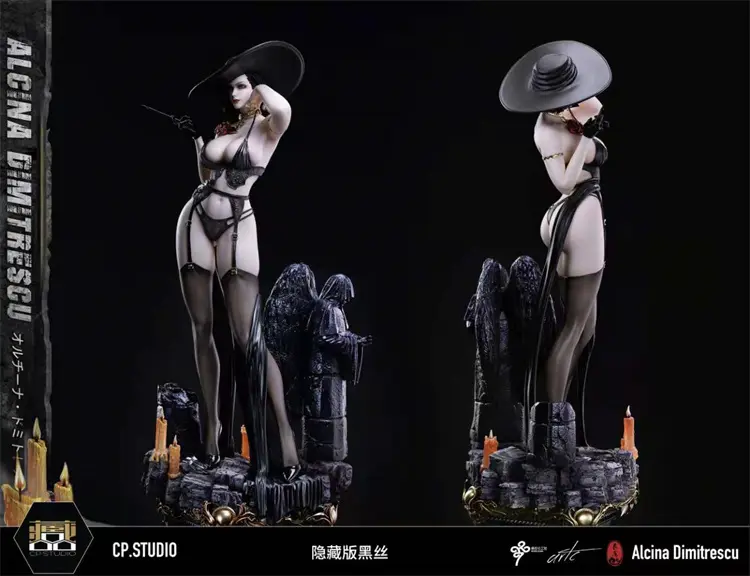 CP.Studio - Resident Evil: Village Alcina Dimitrescu TOPGK 1/4 & 1/6 Limited 288 Resin Statue with LED