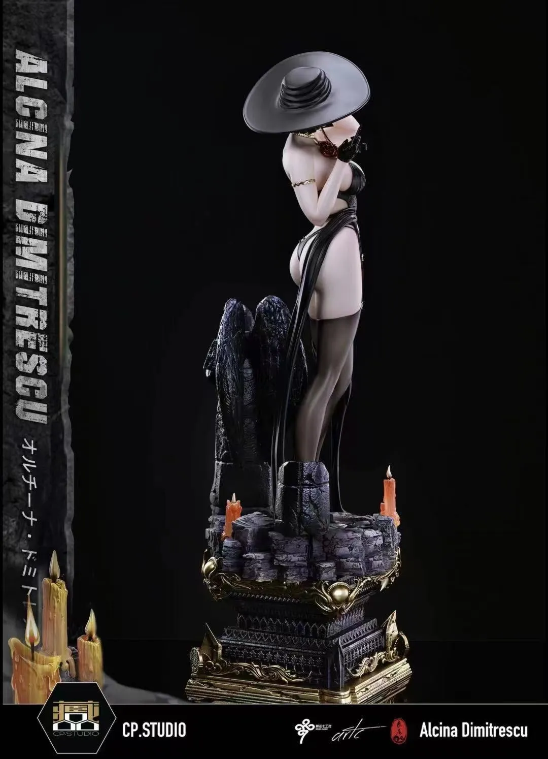CP.Studio - Resident Evil: Village Alcina Dimitrescu TOPGK 1/4 & 1/6 Limited 288 Resin Statue with LED