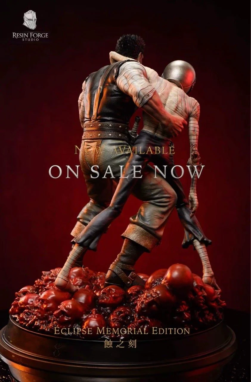 Resin Forge Studio - Berserk - Griffith X Guts TOPGK 1/4 Scale Resin Statue