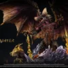 S6 Studio - Monster Hunter World Nergigante & Rajang TOPGK 1/6 Limited 168 PU & Resin Statue