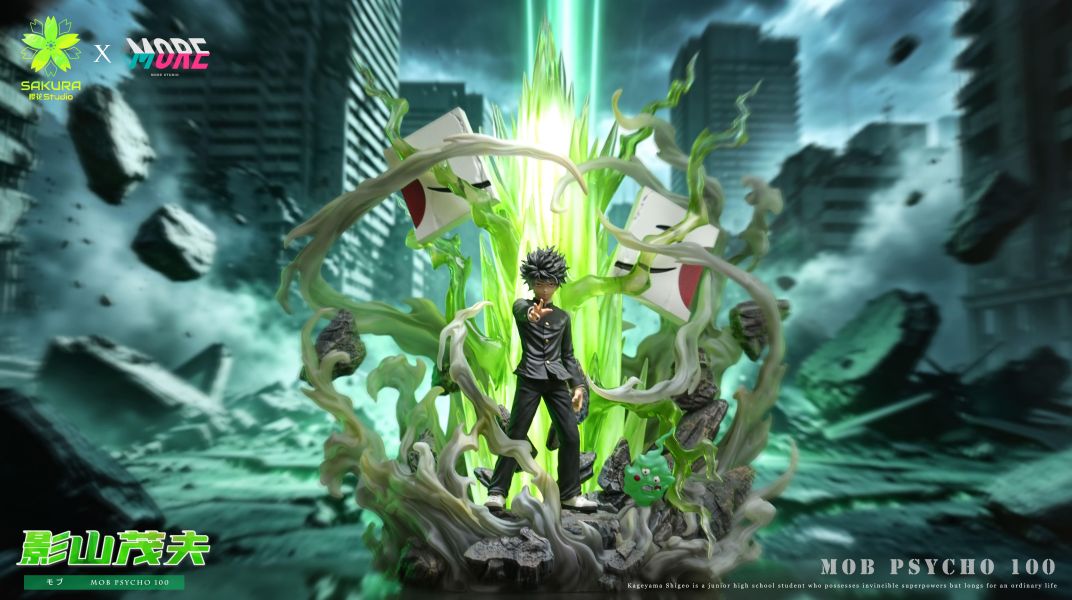 MORE Studio X sakura studio Mob Psycho 100 Shigeo Kageyama Staue