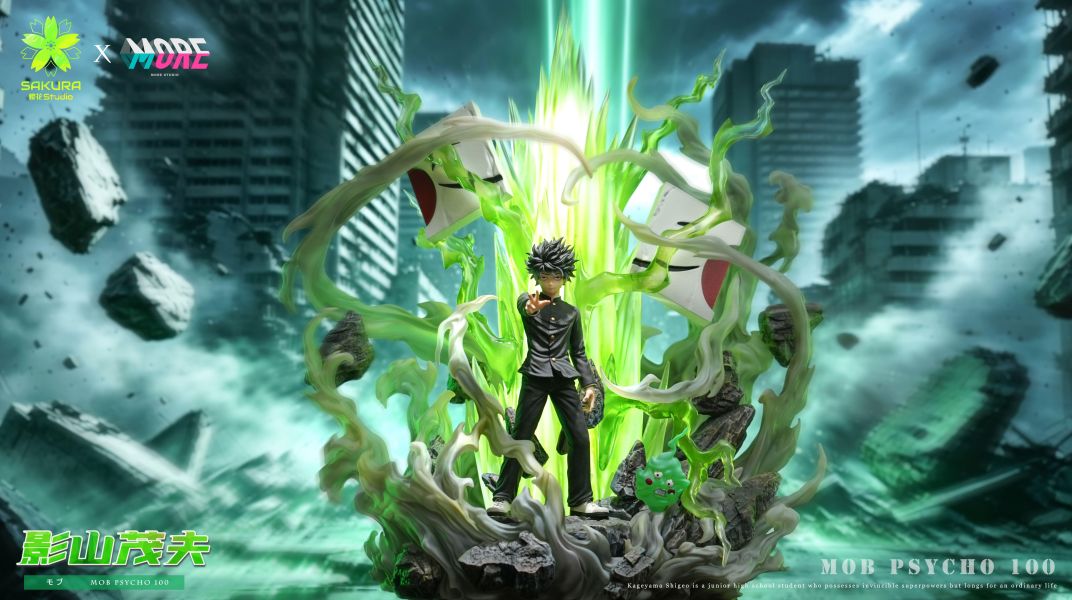 MORE Studio X sakura studio Mob Psycho 100 Shigeo Kageyama Staue