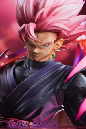 Alternative view of SMOKER Studio – Goku Black Super Saiyan Rose – Dragon Ball Figure