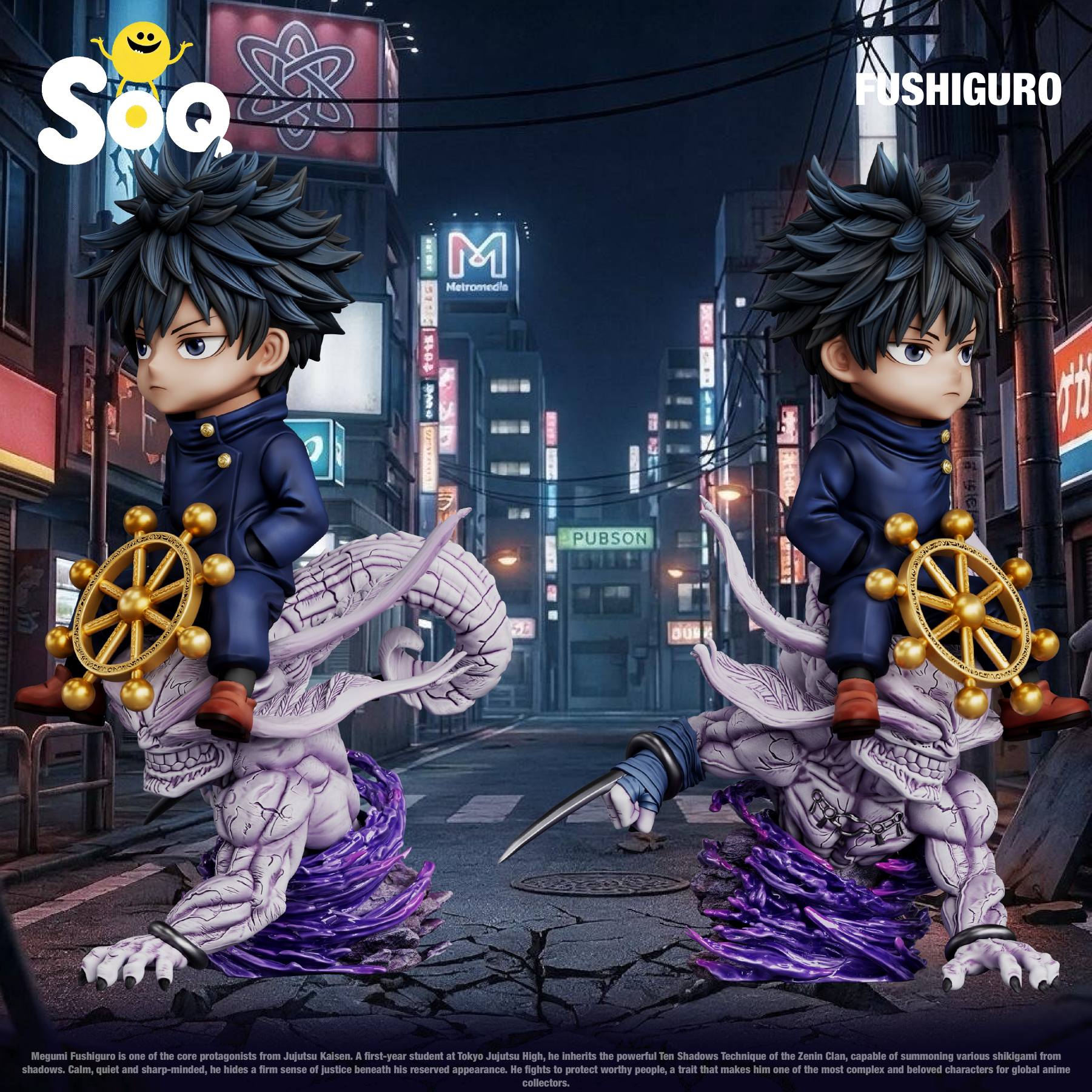 SOQ Studio Jujutsu Kaisen Megumi Fushiguro Statue