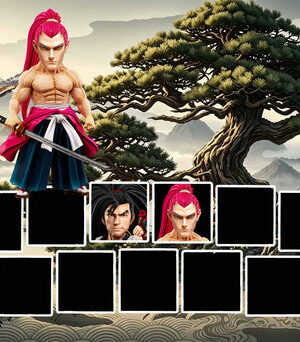 Samurai Shodown Genjuro Kibagami Chibi  TOY Studio