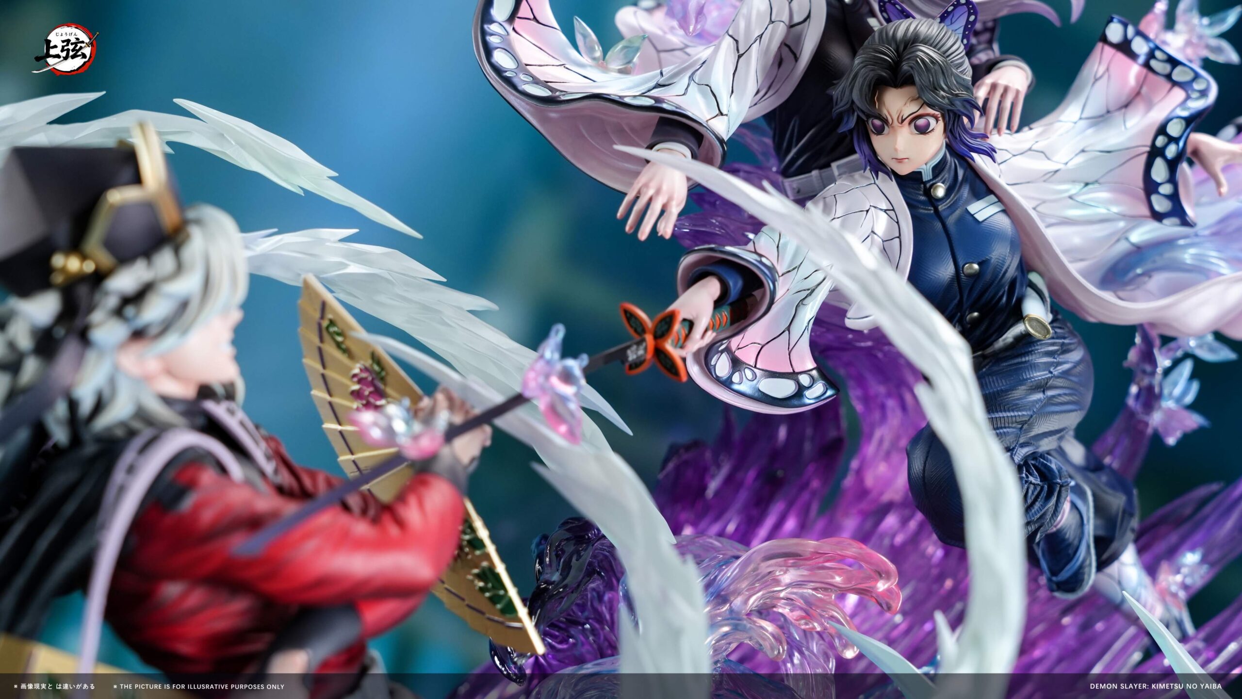 Shang Xian Studio Demon Slayer Shinobu Kocho VS Doma Statue