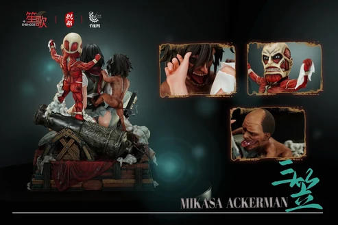 Shengge x Chiyan x TOC Attack on Titan Mikasa Ackerman