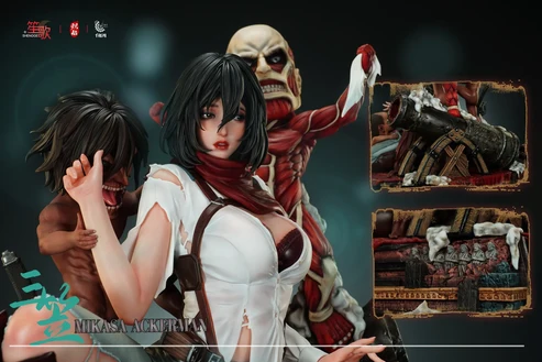 Shengge x Chiyan x TOC Attack on Titan Mikasa Ackerman