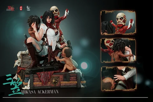 Shengge x Chiyan x TOC Attack on Titan Mikasa Ackerman