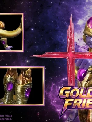 Sky Realm Studio – Golden Frieza Dragon Ball TOPGK Statue
