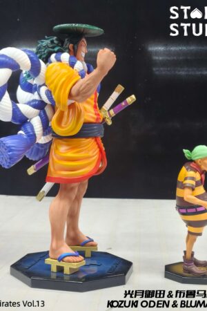 Stand Studio One Piece Kozuki Oden & Blumarine Statue
