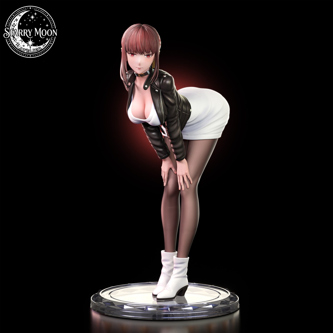 Starry Moon Atelier Smoking Behind the Supermarket with You Tayama Statue