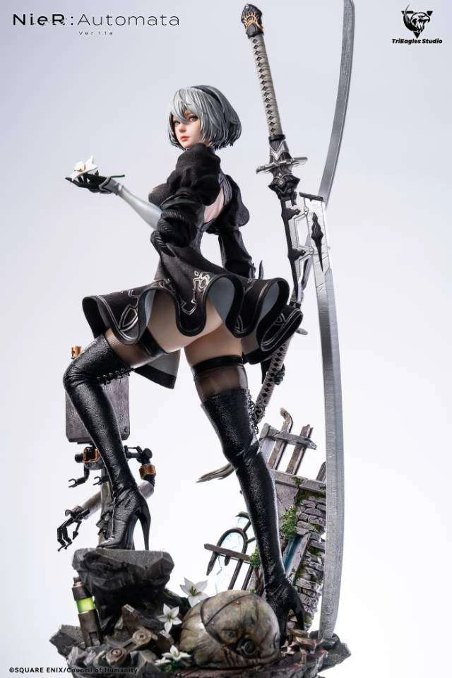 TriEagles Studio – NieR:Automata 2B TOPGK 1/4 Scale Time-Limited Statue