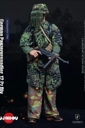 UJINDOU – German Panzergrenadier 12.Pz.Div, Normandy 1944 – 16 Scale Action Figure (Licensed)