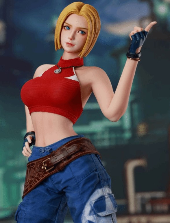 VERYCOOL – The King of Fighters XIV Blue Mary TOPGK 1/6 Scale Action Figure