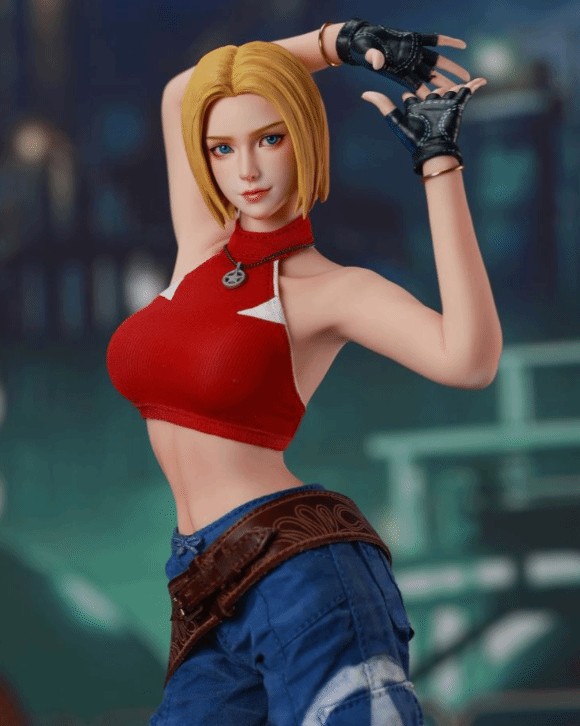 VERYCOOL – The King of Fighters XIV Blue Mary TOPGK 1/6 Scale Action Figure