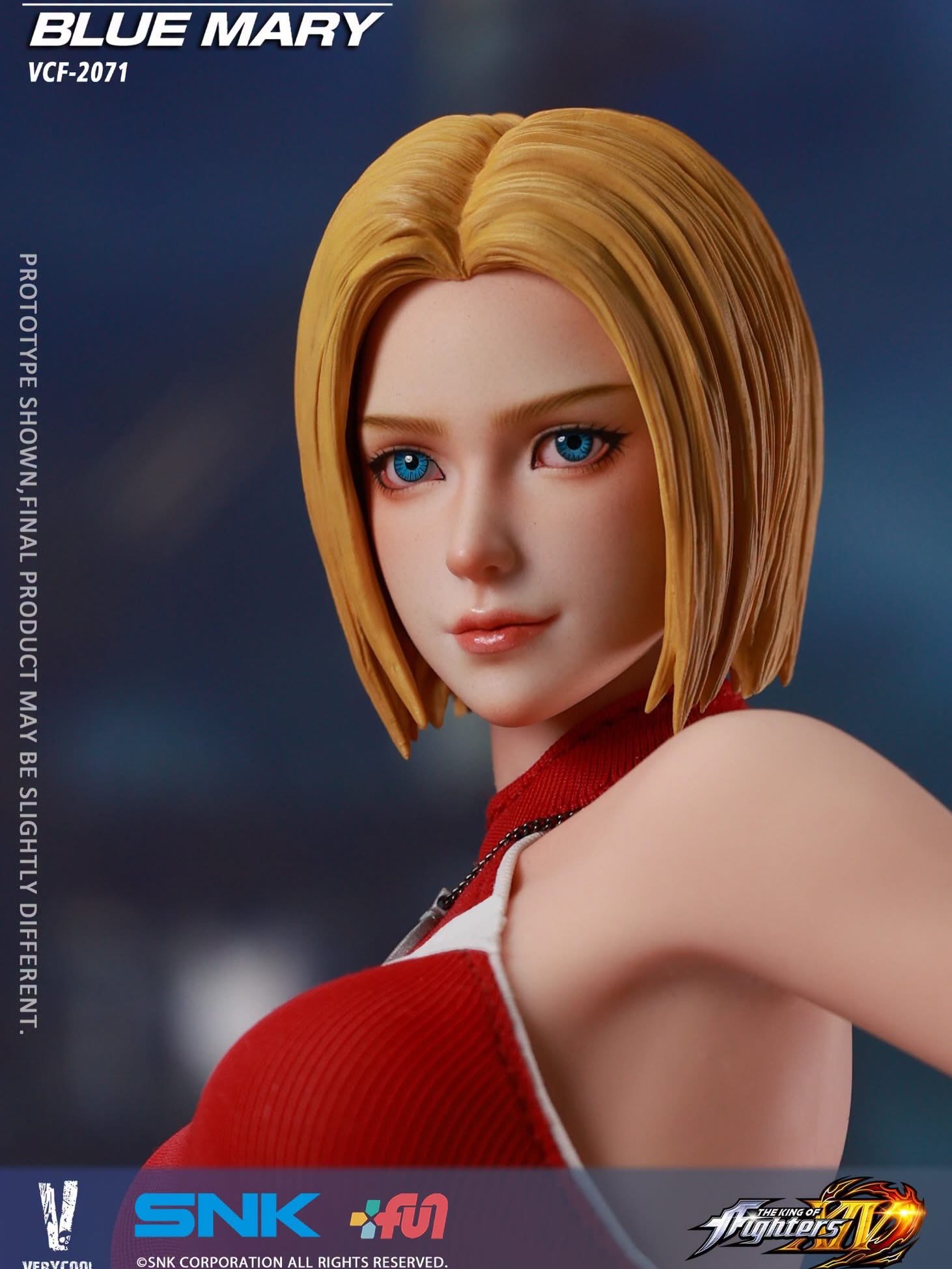 VERYCOOL – The King of Fighters XIV Blue Mary TOPGK 1/6 Scale Action Figure
