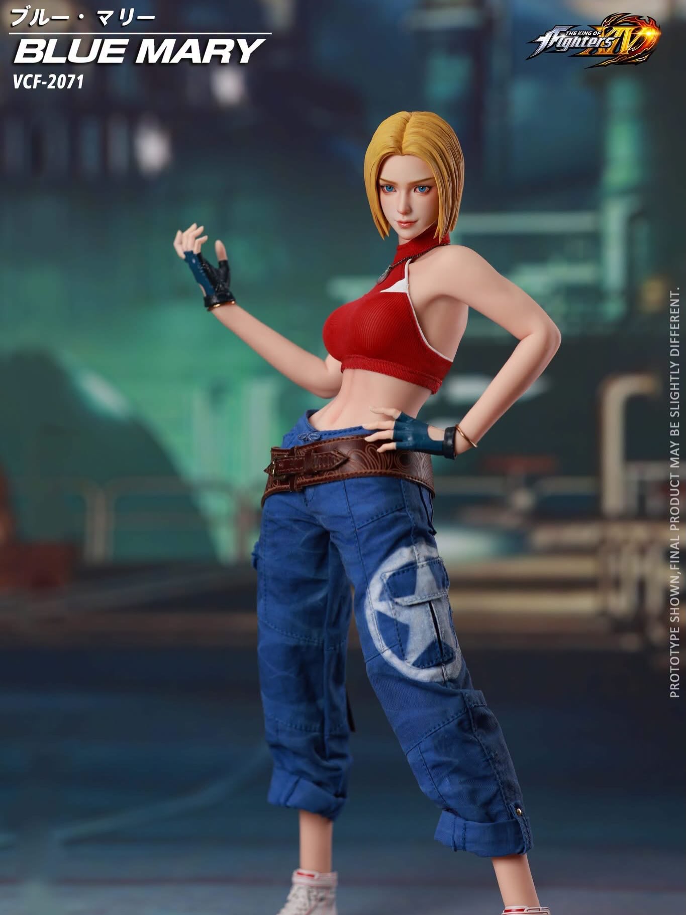 VERYCOOL – The King of Fighters XIV Blue Mary TOPGK 1/6 Scale Action Figure