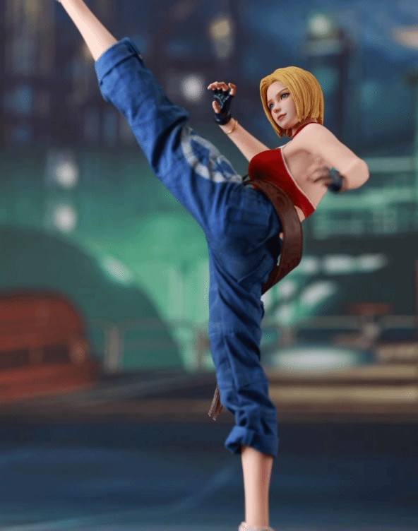 VERYCOOL – The King of Fighters XIV Blue Mary TOPGK 1/6 Scale Action Figure