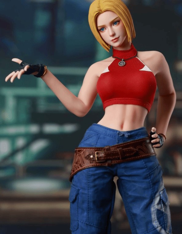 VERYCOOL – The King of Fighters XIV Blue Mary TOPGK 1/6 Scale Action Figure