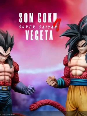 Alternative view of WDF Dragon Ball Super Saiyan 4 Goku 1/6 Limited Edition 150pcs TOPGK PU Resin Anime Collectible Figure