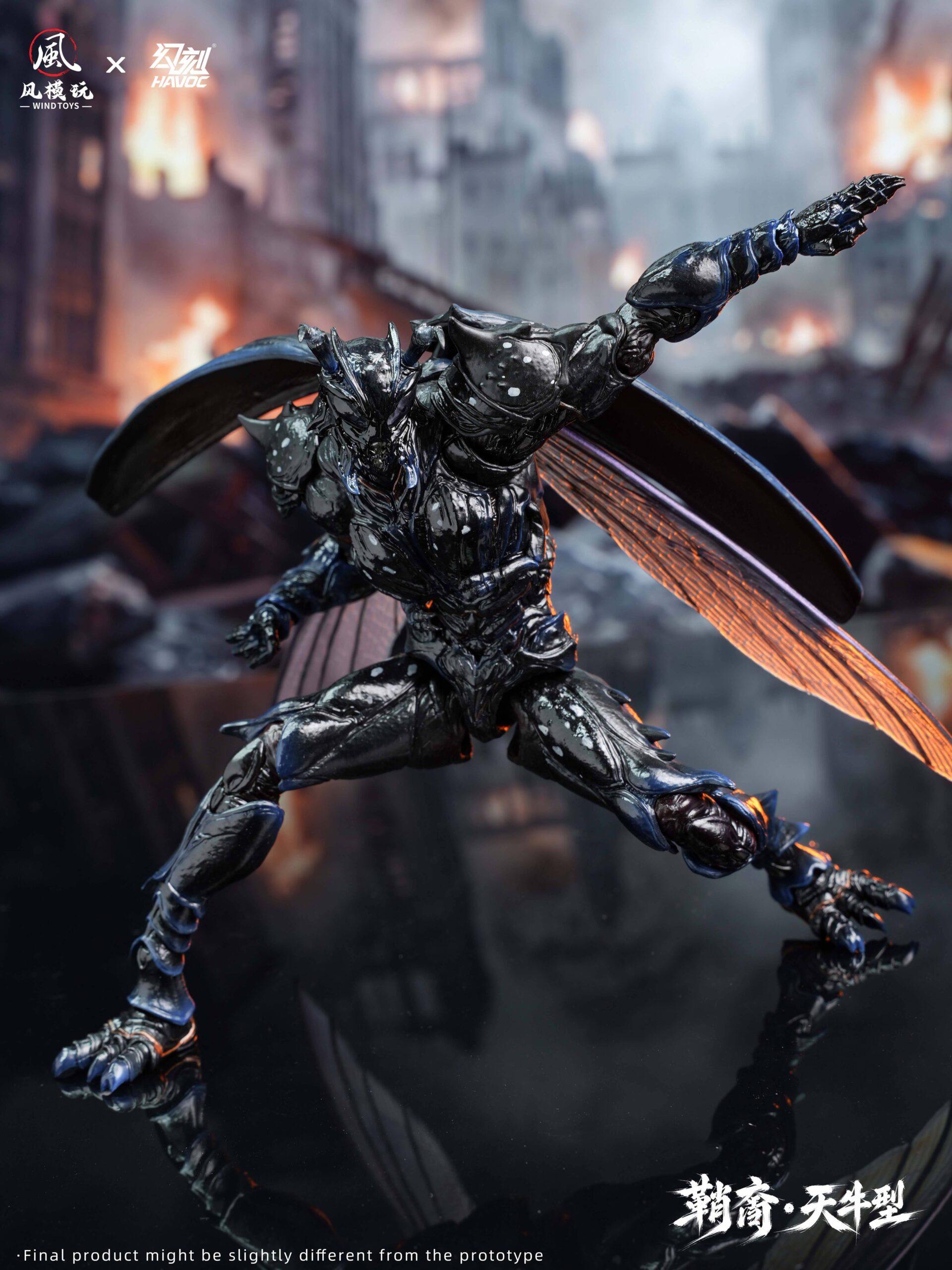 Wind Toys Studio x Havoc Studio – Elytra Era Series – Sheathborn Longicorn Type 1/12 Scale Action Figure (Licensed) - Image 3