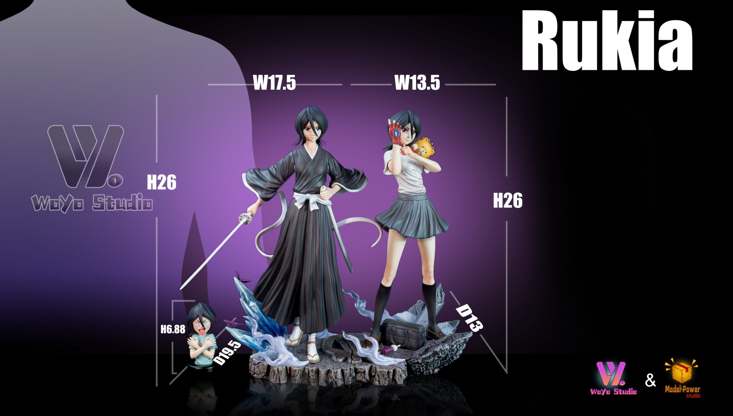 WoYo Studio × Model Power Studio Bleach Rukia Kuchiki Statue