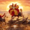 Wonder Studio Pokémon Pyroar Litleo