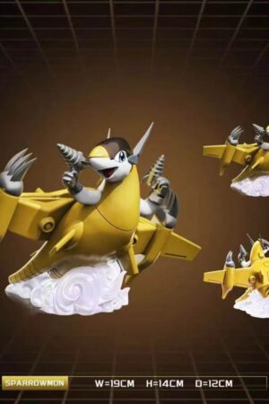 Digimon Sparrowmon Statue