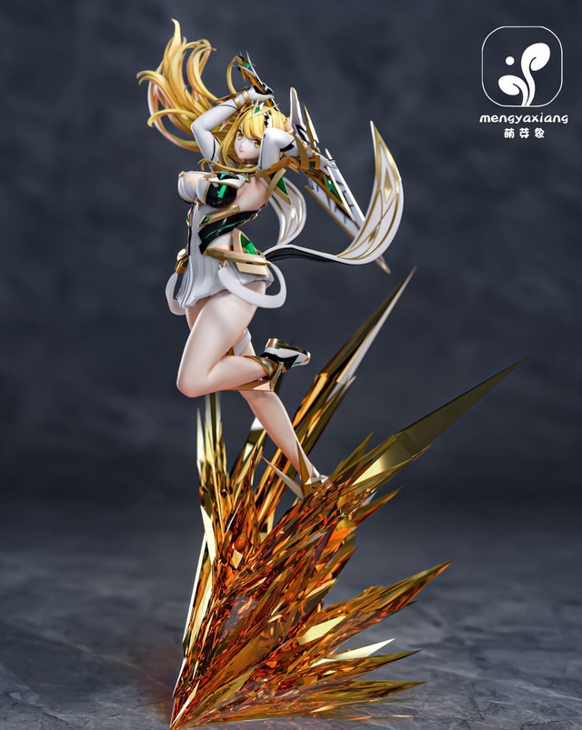 Xenoblade Chronicles 2 Mythra & Pyra 1/6 Scale Statue GK Limited Edition – MengYaXiang Studio