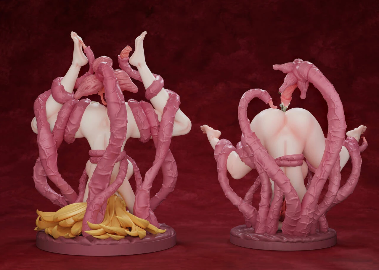 Xenoblade Chronicles 2 Mythra & Pyra 16 Scale TOPGK Statue -Tentacle Studio