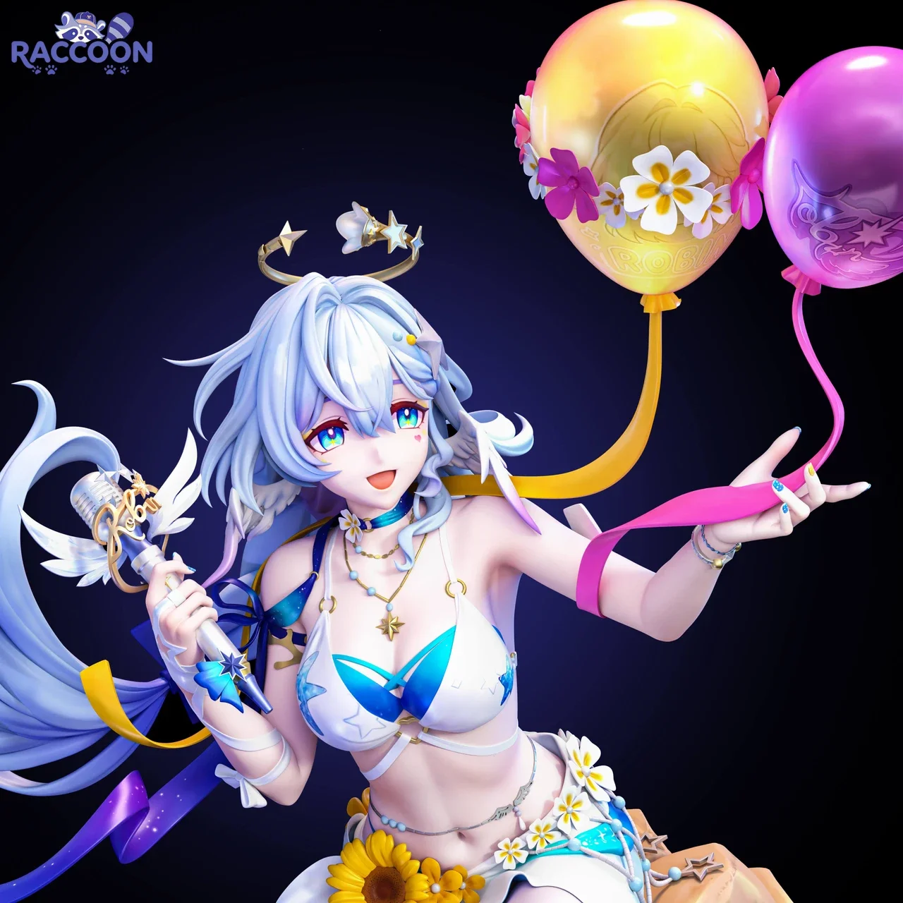 Xiao Huan Xiong Studio – Honkai: Star Rail – Robin – Summer Ver. – Statue - Image 7