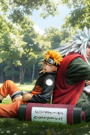 Xing Chen Studio – Naruto Jiraiya & Naruto Uzumaki 16 TOPGK Limited 88 Pieces PU Resin Statue