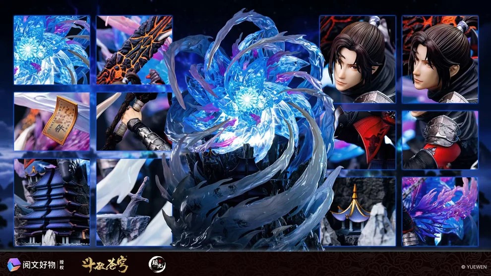 YaoGuang Studio X YueWenHaoWu Studio Battle Through the Heavens Xiao Yan Statue