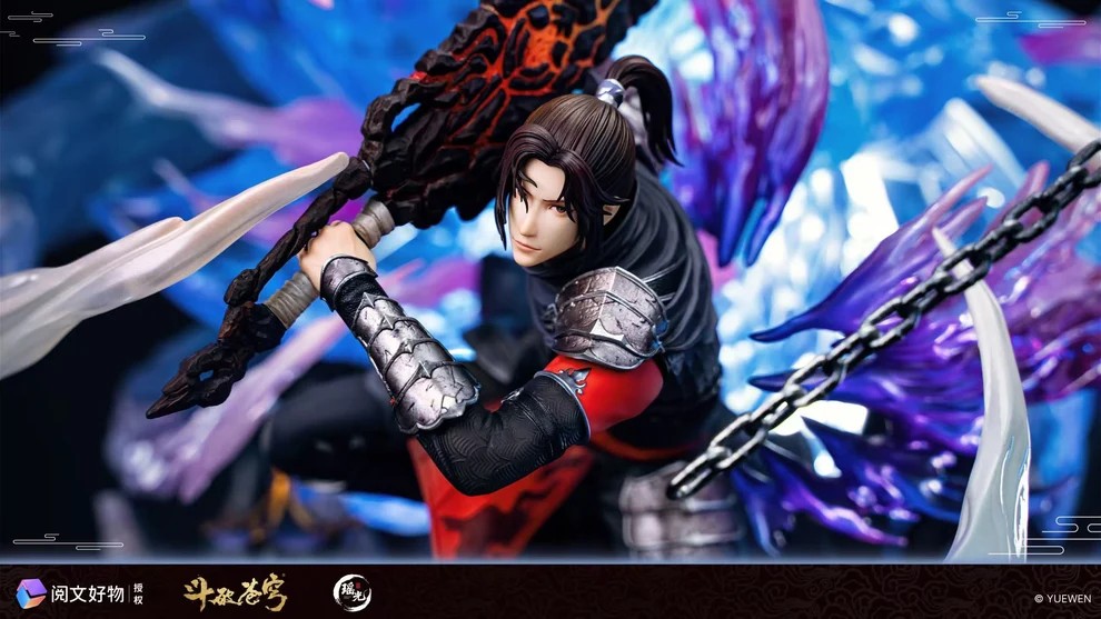 YaoGuang Studio X YueWenHaoWu Studio Battle Through the Heavens Xiao Yan Statue