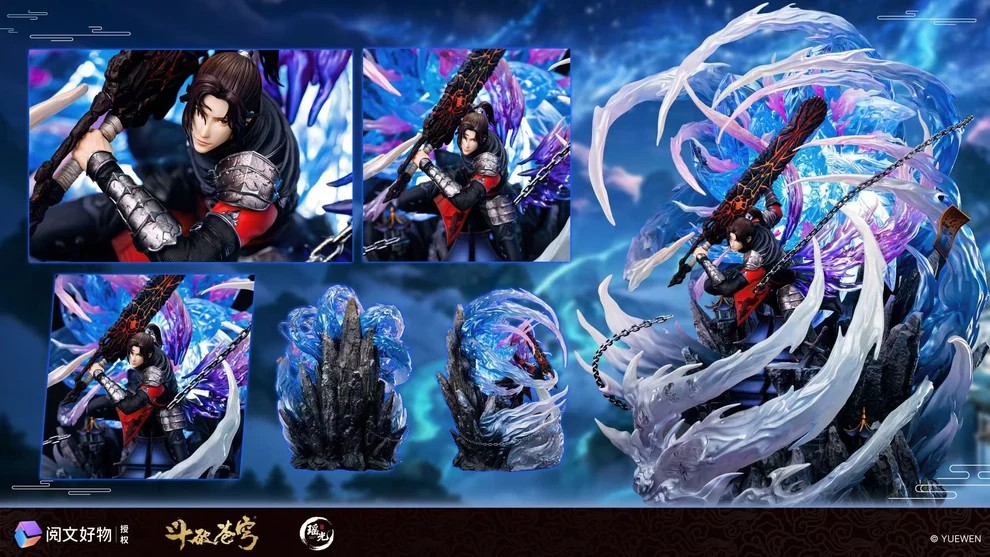 YaoGuang Studio X YueWenHaoWu Studio Battle Through the Heavens Xiao Yan Statue