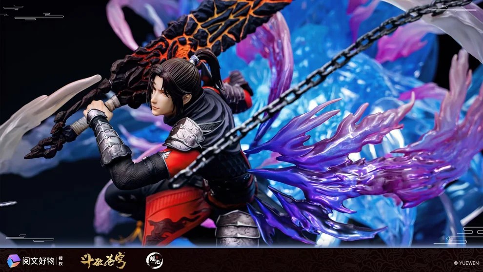 YaoGuang Studio X YueWenHaoWu Studio Battle Through the Heavens Xiao Yan Statue