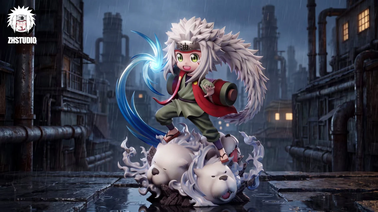 ZH Studio – Anya Cos Jiraiya SPY × FAMILY Statue